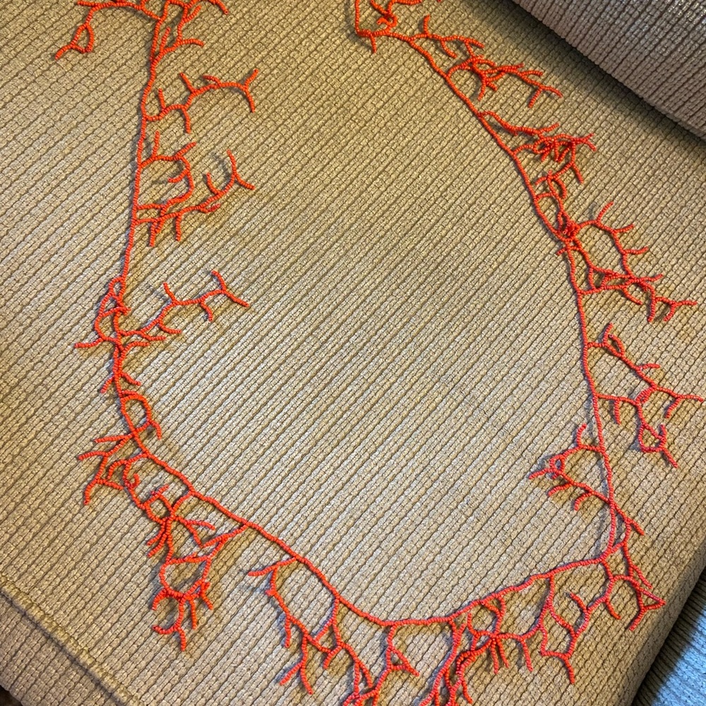 Necklace, Coral Branch